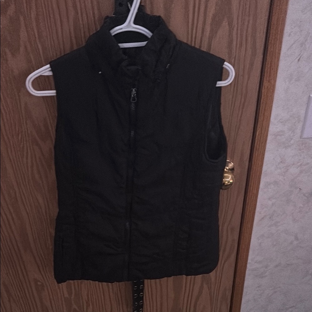 Black Puffer Vest